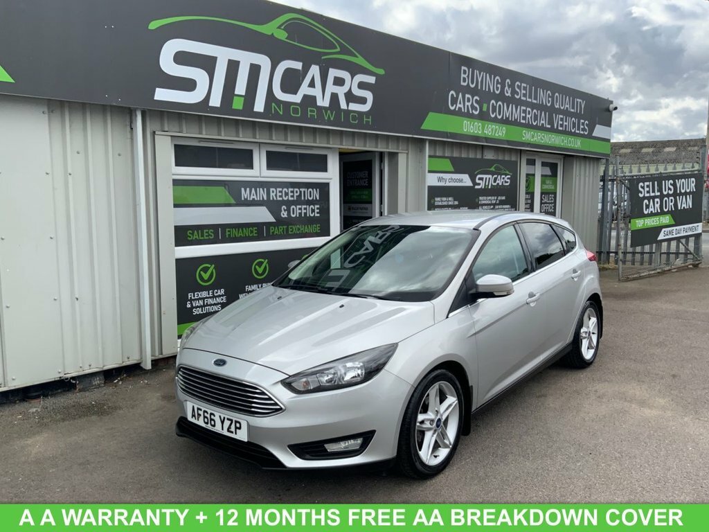 Ford Focus 1L Zetec AF66YZP Silver