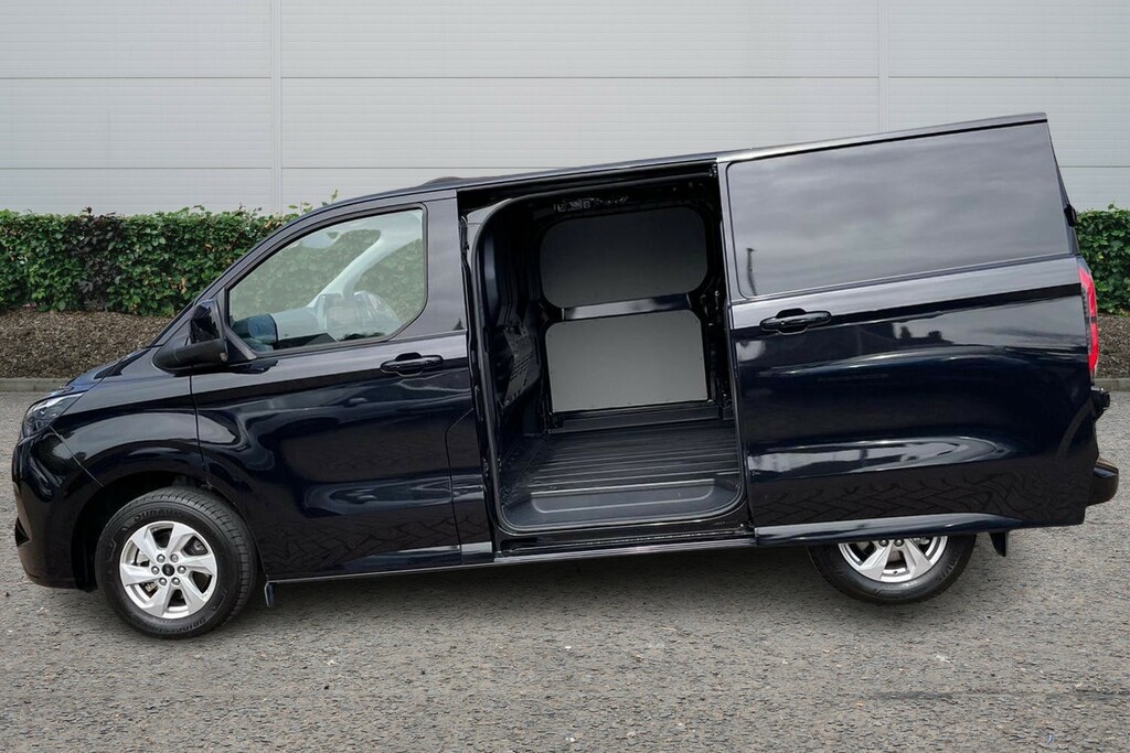 Ford Transit Custom Ford E-transit Custom 320 L1 R 100Kw 65Kwh H1 Van LX75ENN Black #3