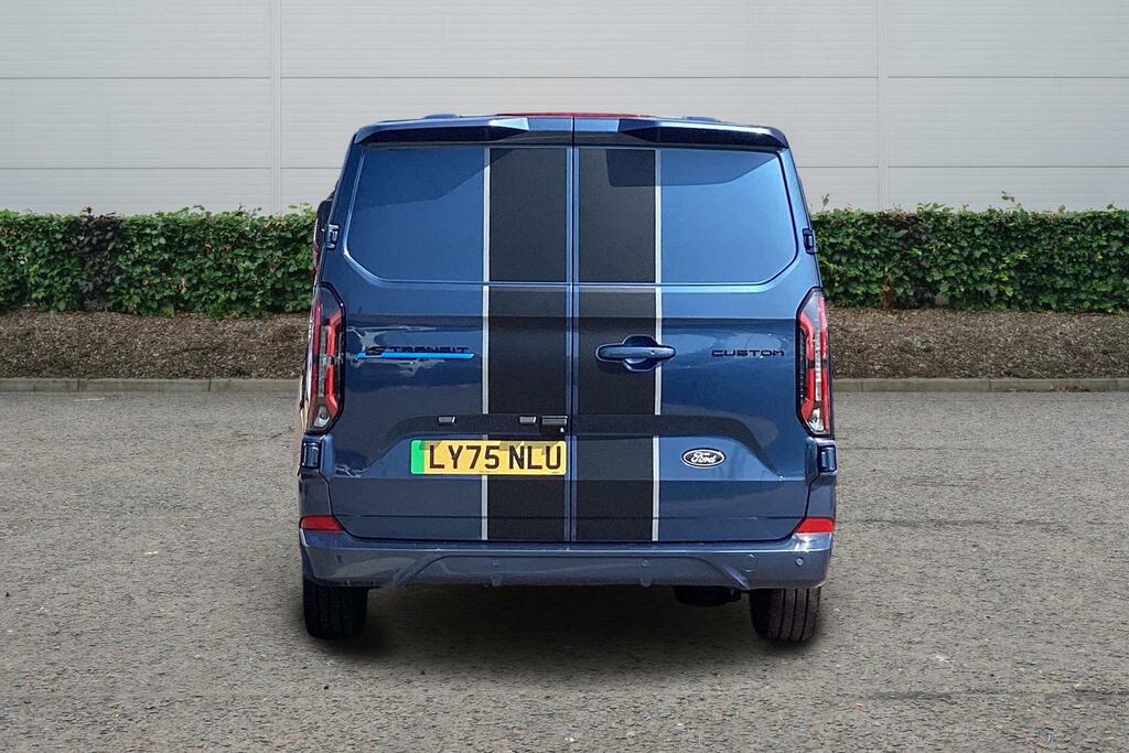 Ford Transit Custom Ford E-transit Custom 320 L2 E 160Kw 65Kwh H1 Van LY75NLU Blue #5