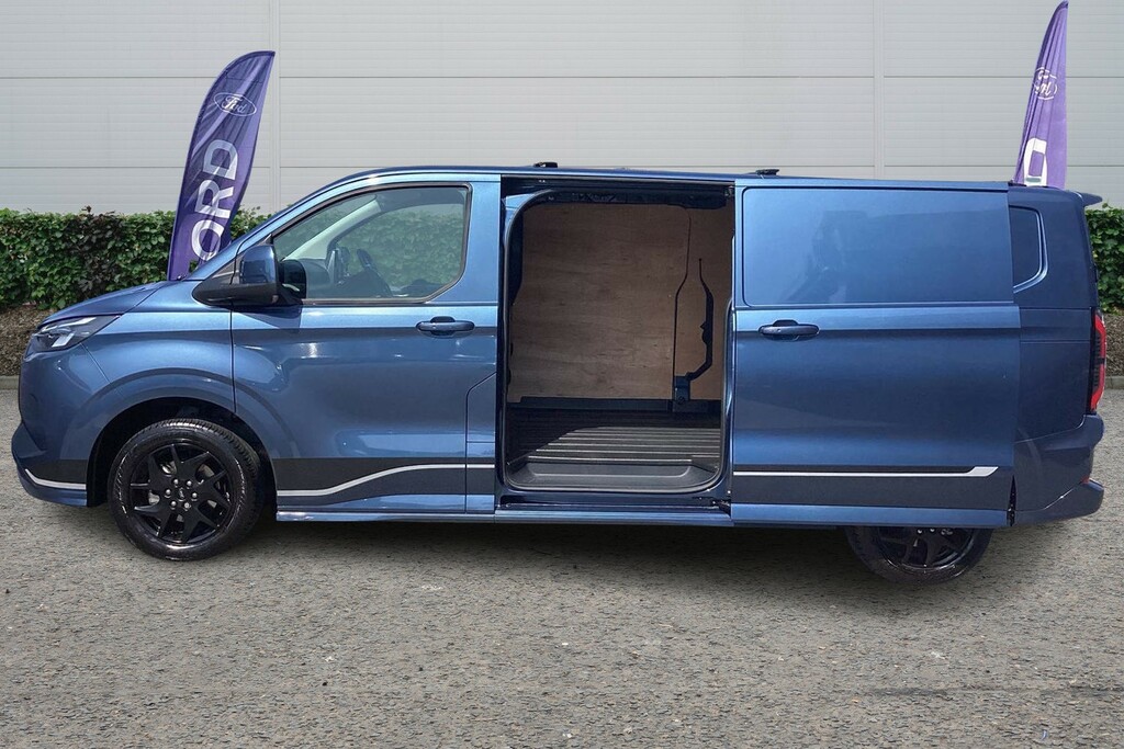 Ford Transit Custom Ford E-transit Custom 320 L2 E 160Kw 65Kwh H1 Van LY75NLU Blue #3