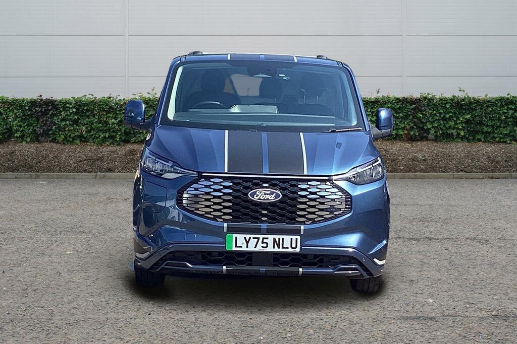 Ford Transit Custom Ford E-transit Custom 320 L2 E 160Kw 65Kwh H1 Van LY75NLU Blue #4