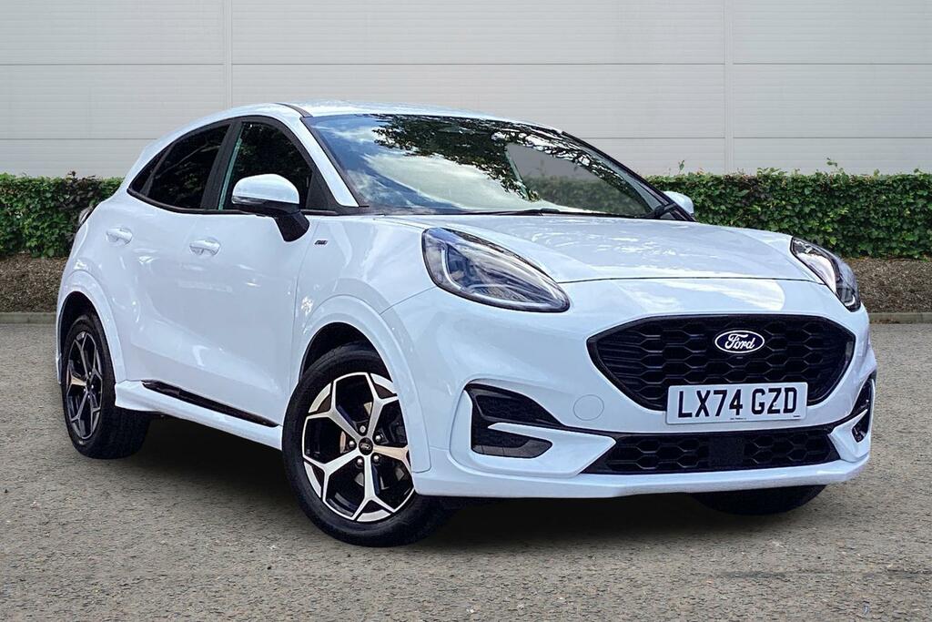 Ford Puma Ford Puma Hatchback 1.0 Ecoboost Hybrid Mhev St-li White
