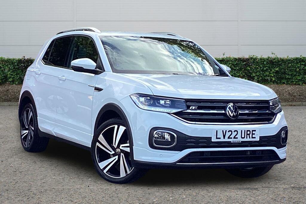 Volkswagen T-Cross Volkswagen T-cross Estate 1.5 Tsi Evo R-line D White