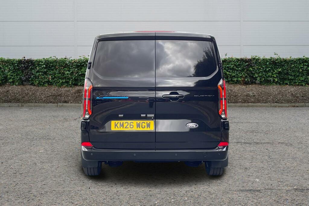Ford Transit Custom Ford E-transit Custom 320 L1 E 100Kw 71Kwh H1 Van KM26WGW Black #5
