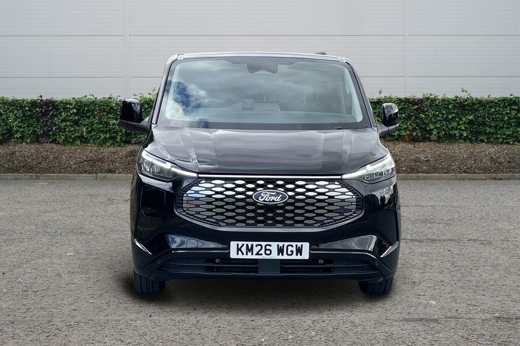 Ford Transit Custom Ford E-transit Custom 320 L1 E 100Kw 71Kwh H1 Van KM26WGW Black #4
