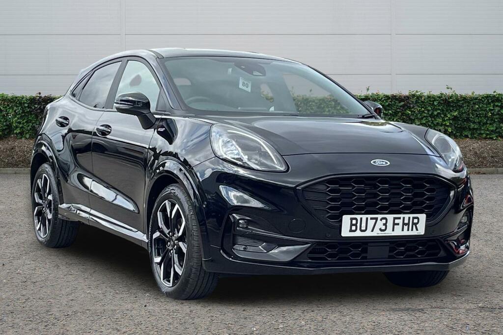 Ford Puma Ford Puma Hatchback 1.0 Ecoboost Hybrid Mhev St-li Black