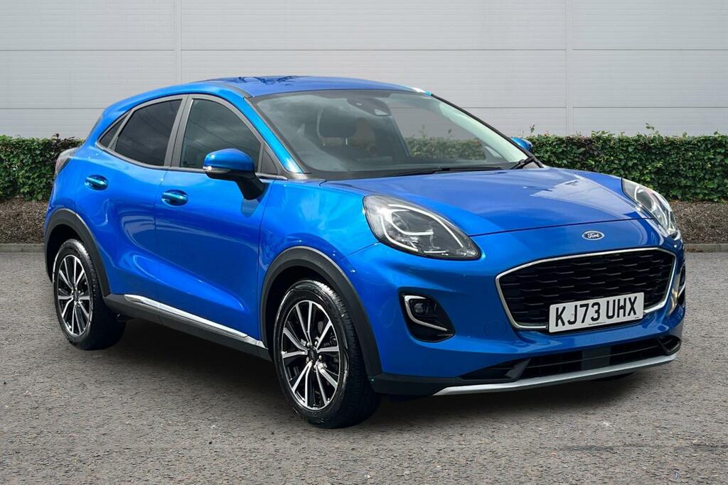 Ford Puma Ford Puma Hatchback 1.0 Ecoboost Hybrid Mhev Titan Blue