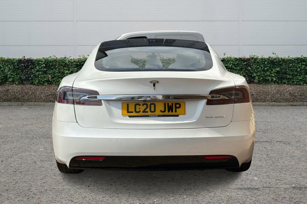 Tesla Model S Tesla Model S Hatchback Long Range Awd White #5