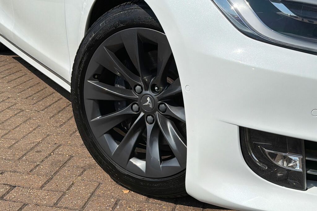 Tesla Model S 100D Long Range Awd White #23