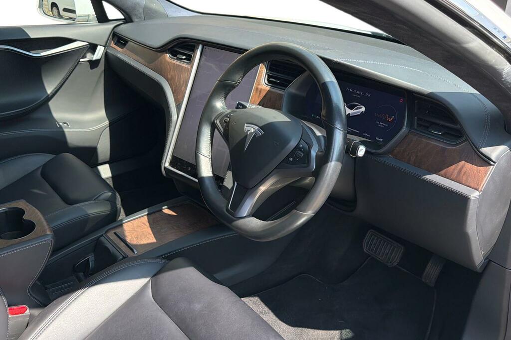 Tesla Model S 100D Long Range Awd White #8