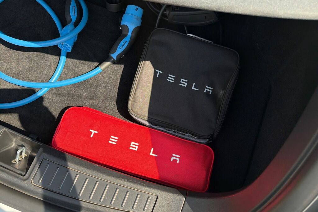 Tesla Model S 100D Long Range Awd White #30