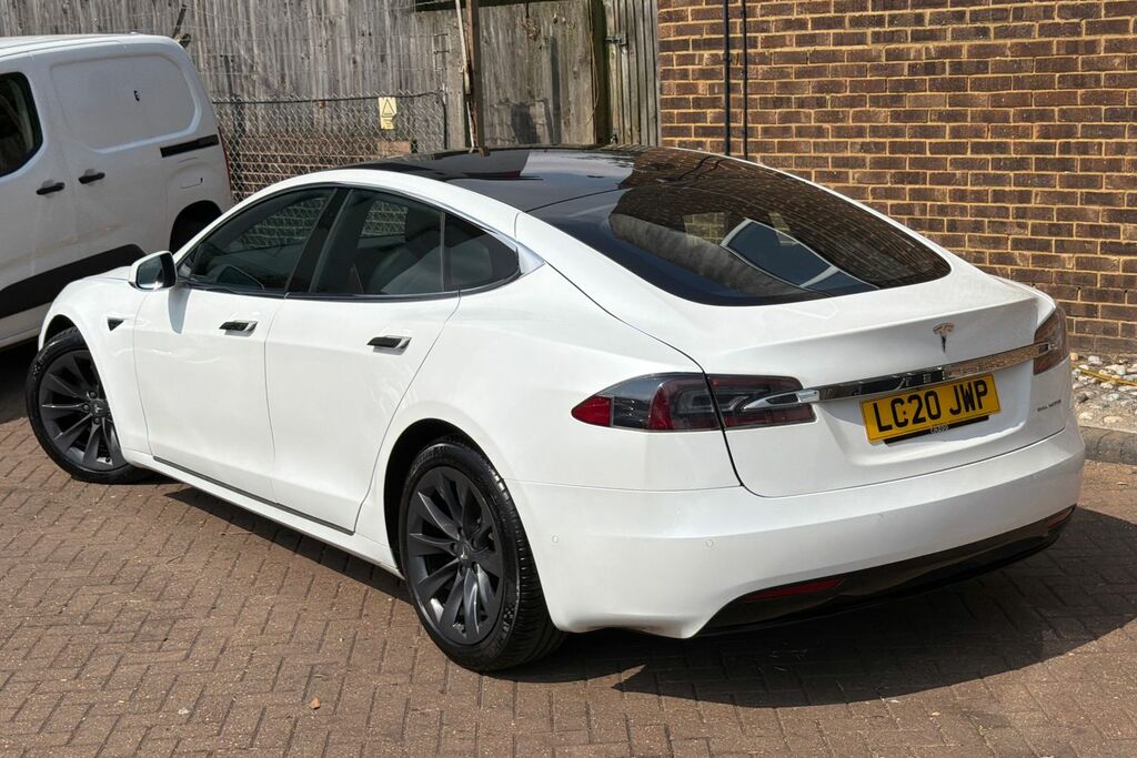 Tesla Model S 100D Long Range Awd White #35
