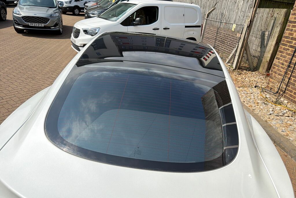Tesla Model S 100D Long Range Awd White #36
