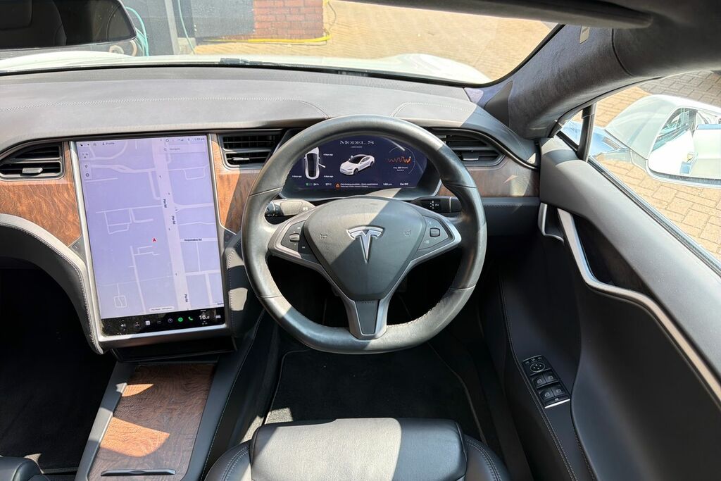 Tesla Model S 100D Long Range Awd White #10