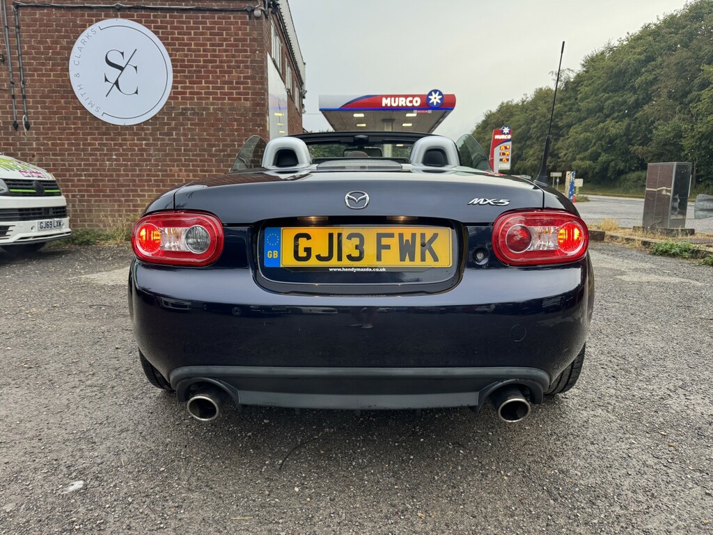 Mazda MX-5 Convertible 2.0 I Venture 2013 GJ13FWK Blue #5