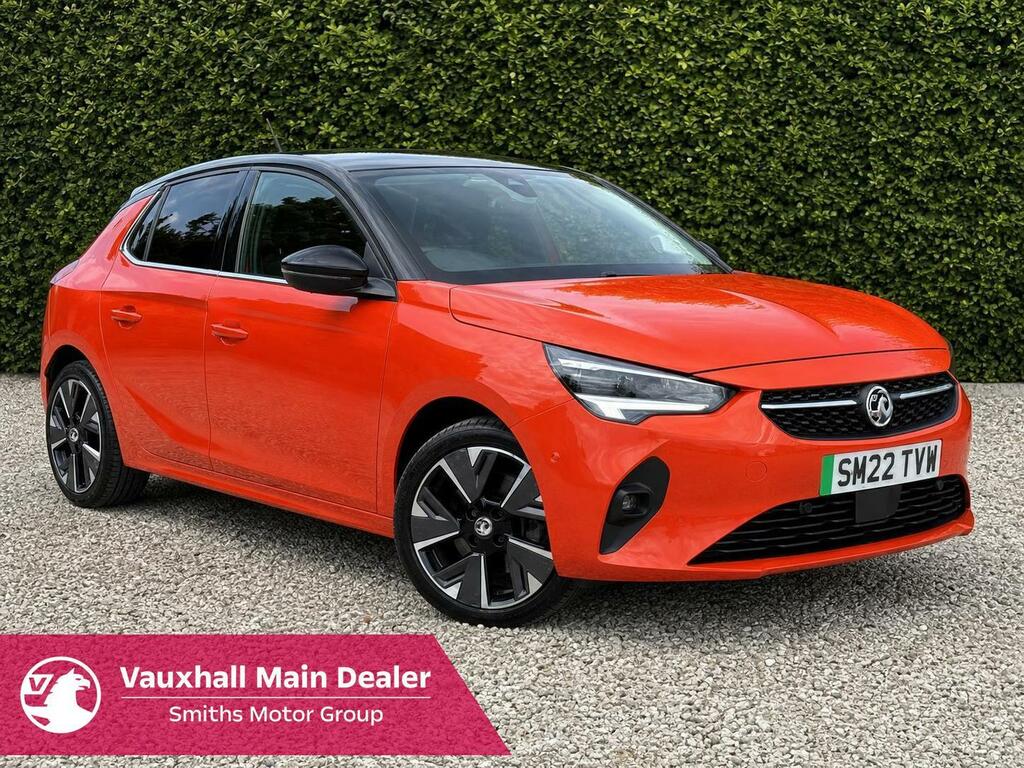 Vauxhall Corsa-e 50Kwh Elite Premium SM22TVW Orange