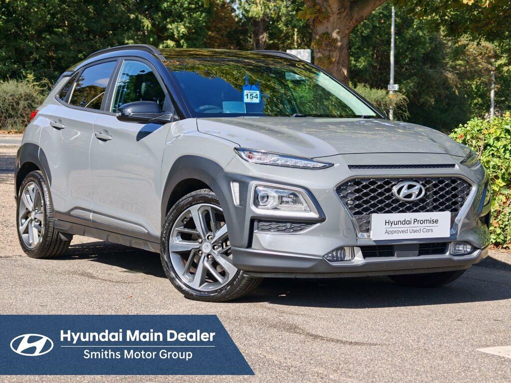 Hyundai Kona 1.6 T-gdi Premium Gt Dct 4Wd Euro 6 Ss Grey