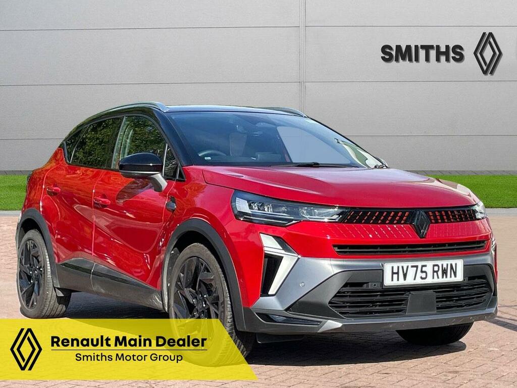 Renault Captur 1.8 E-tech Esprit Alpine Euro 6 Ss HV75RWN Red