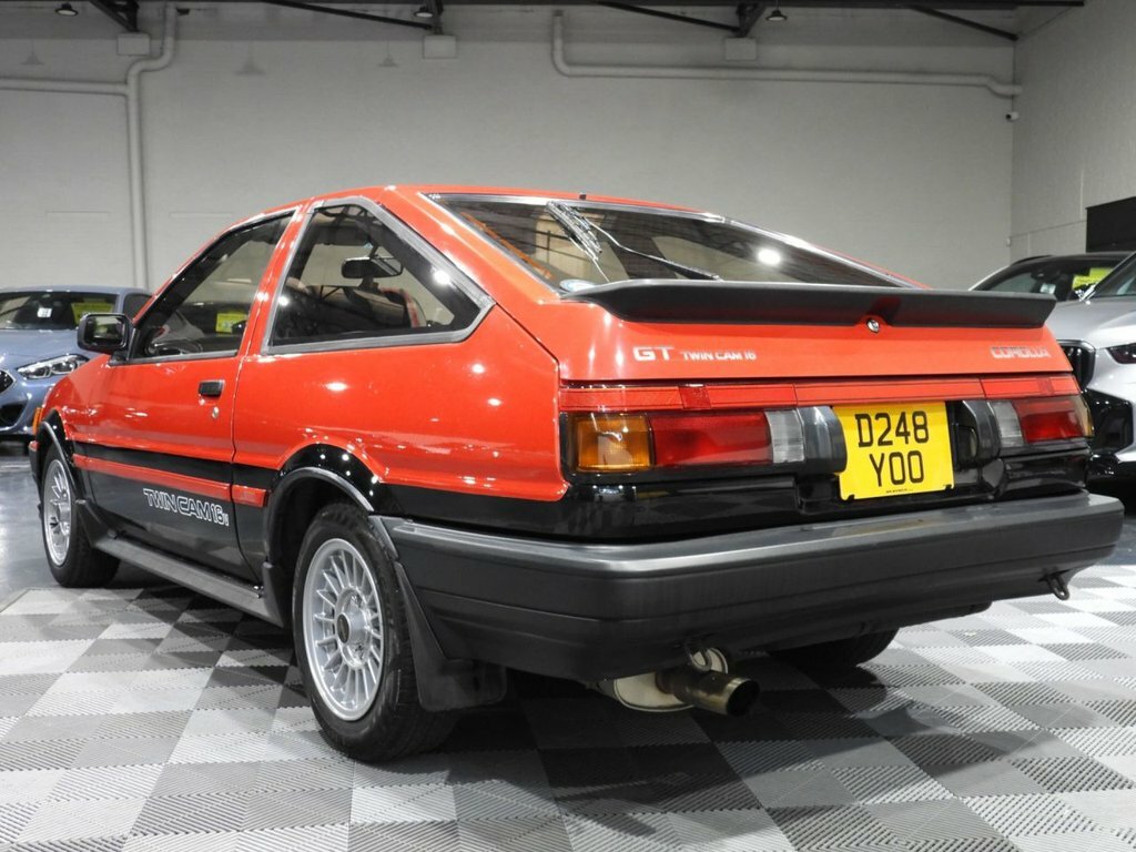 Toyota Corolla Coupe D248YOO Red #2