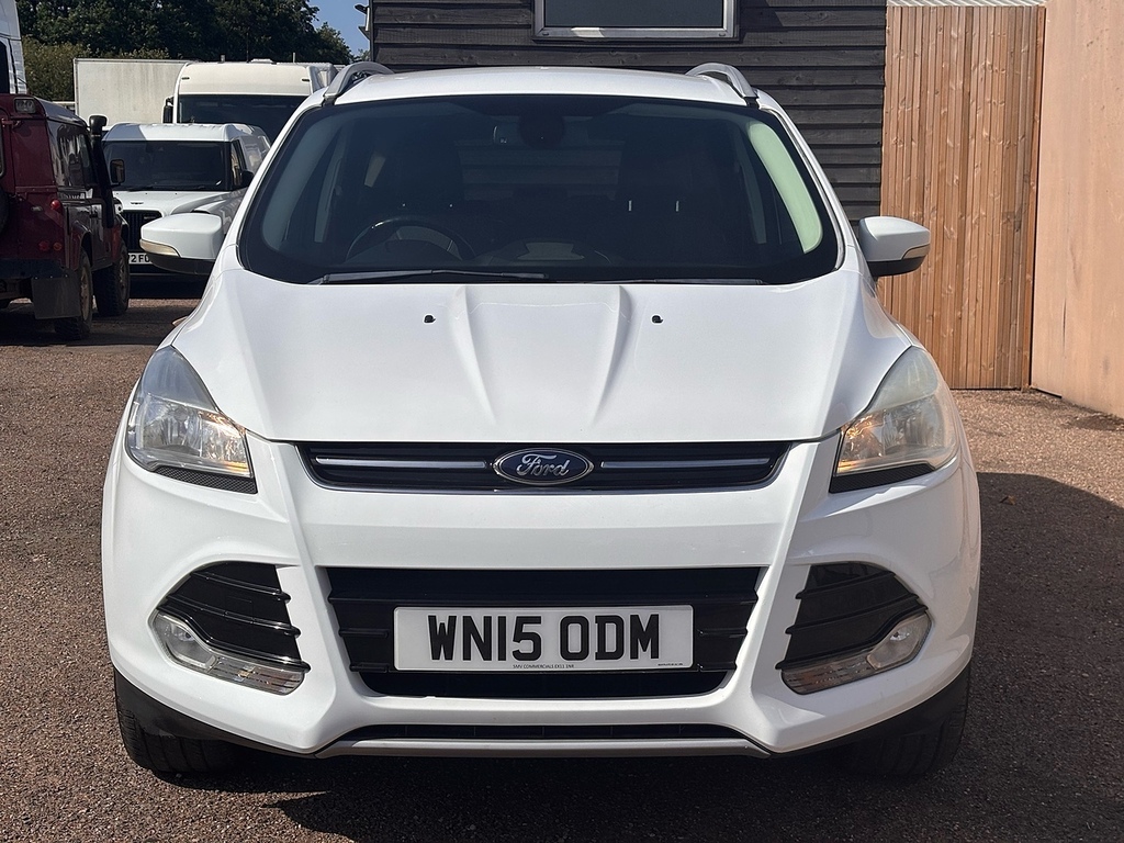Ford Kuga Tdci Titanium WN15ODM White #2