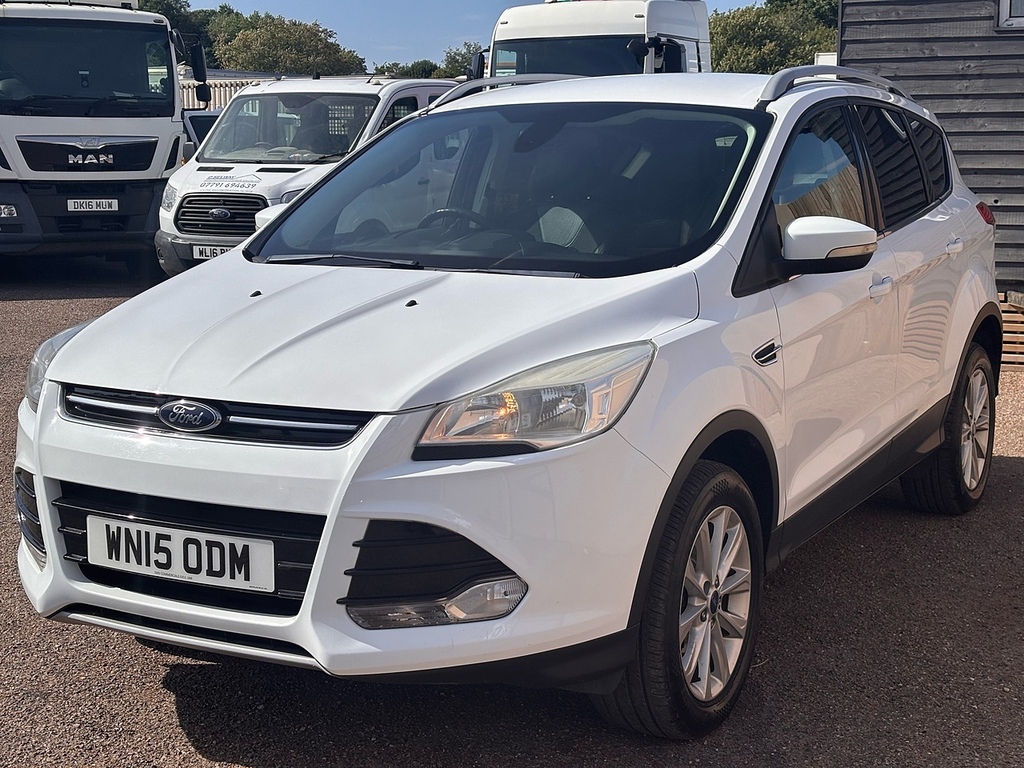 Ford Kuga Tdci Titanium WN15ODM White #3