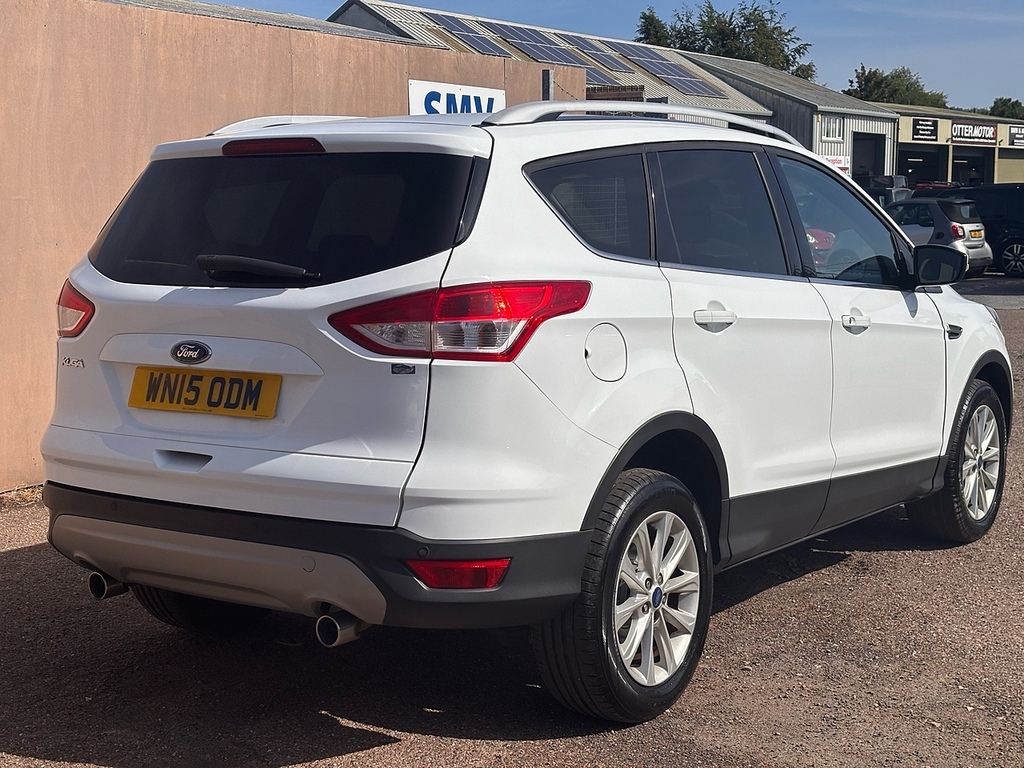 Ford Kuga Tdci Titanium WN15ODM White #4