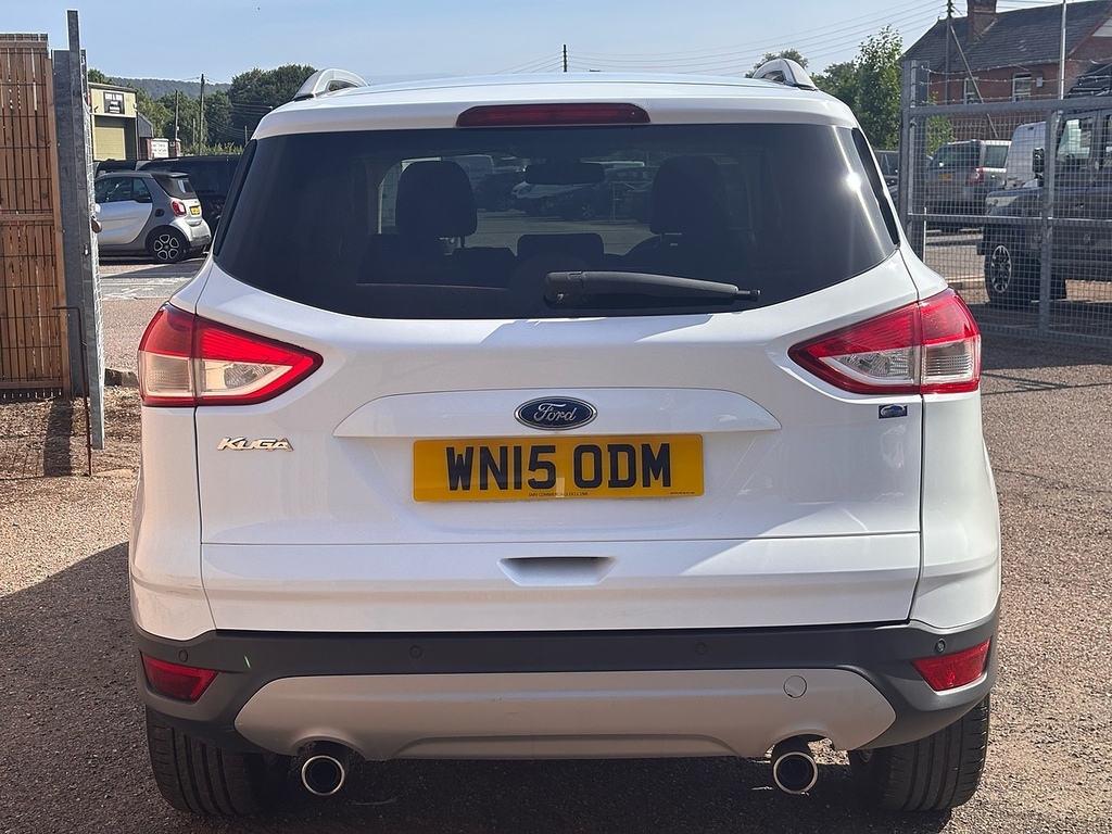 Ford Kuga Tdci Titanium WN15ODM White #5