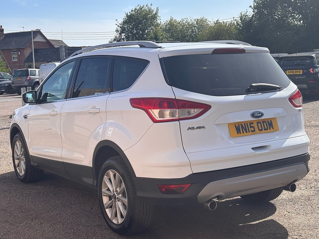 Ford Kuga Tdci Titanium WN15ODM White #6