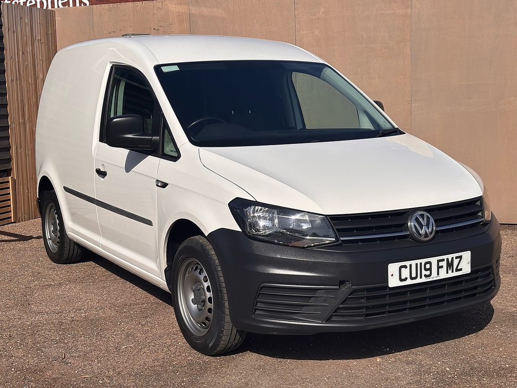 Volkswagen Caddy Tdi C20 Bluemotion Tech Startline White