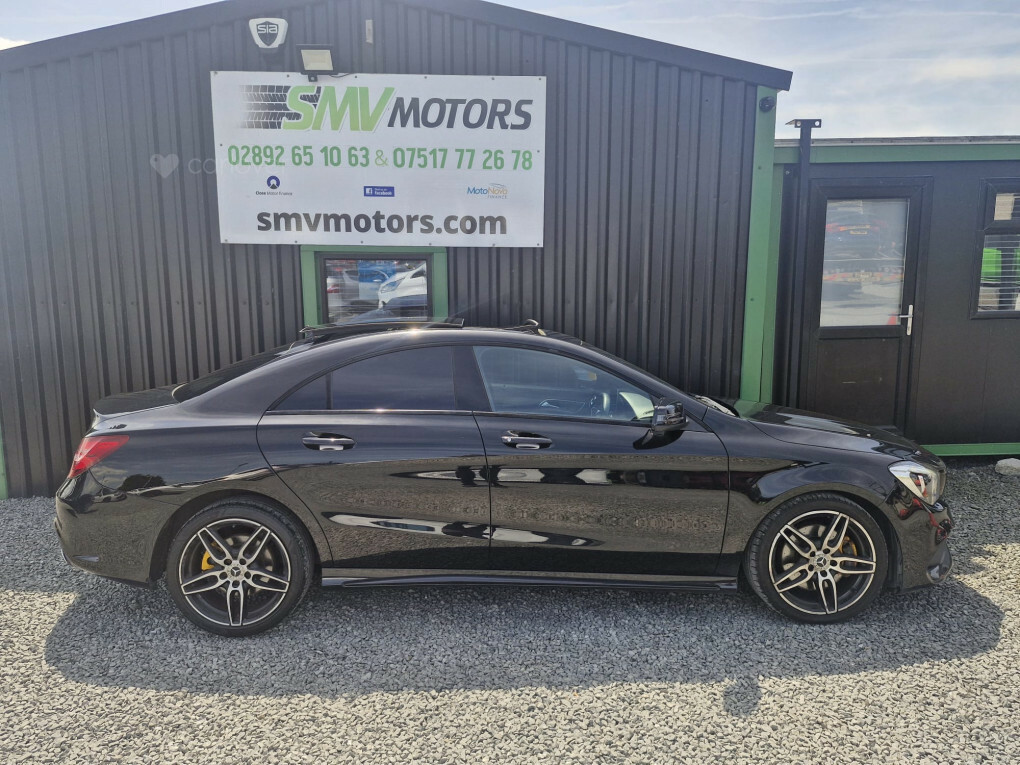 Mercedes-Benz CLA Class 220 D Amg Line DE68HNU Black #2
