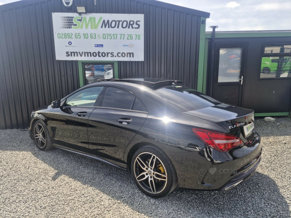 Mercedes-Benz CLA Class 220 D Amg Line DE68HNU Black #5