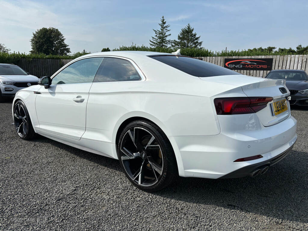 Audi A5 2.0 Tdi S Line LE18BHY White #6