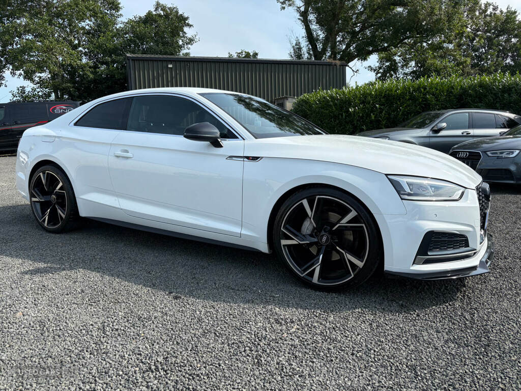 Audi A5 2.0 Tdi S Line LE18BHY White #3