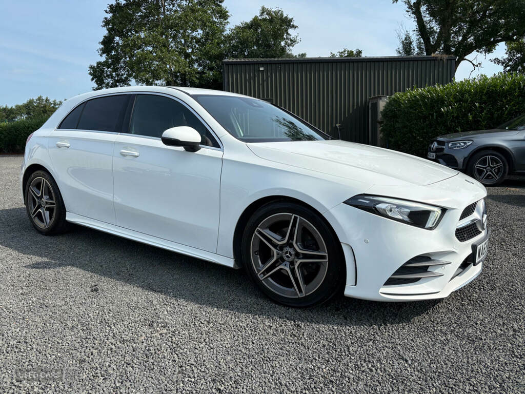 Mercedes-Benz A Class A180d Amg Line Executive WA69OSN White #2