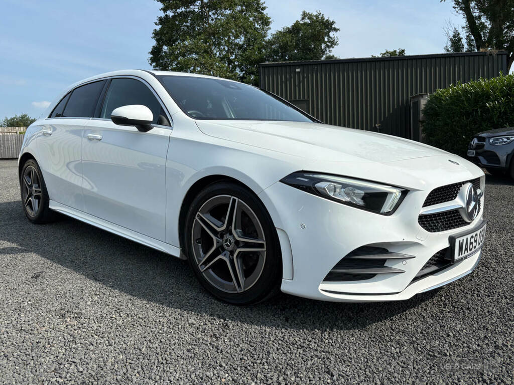 Mercedes-Benz A Class A180d Amg Line Executive White