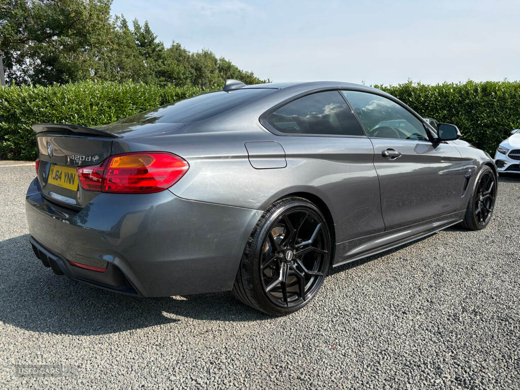 BMW 4 Series 420D M Sport Grey #5