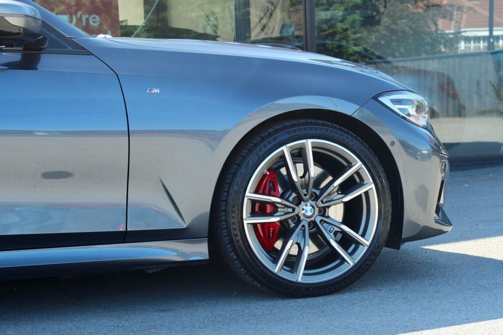 BMW 3 Series Saloon YG71VDY Grey #4