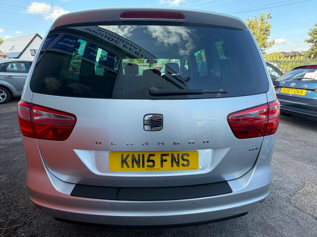 Seat Alhambra 2.0 Tdi Se Lux Dsg Euro 5 Ss Silver #5