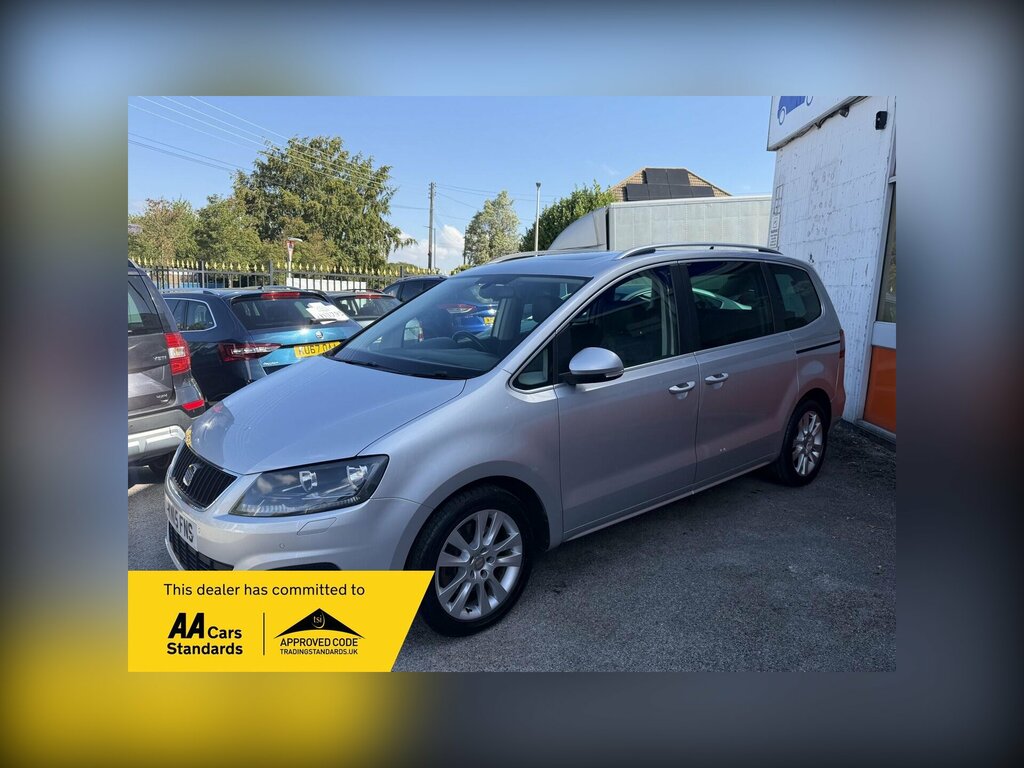Seat Alhambra 2.0 Tdi Se Lux Dsg Euro 5 Ss Silver