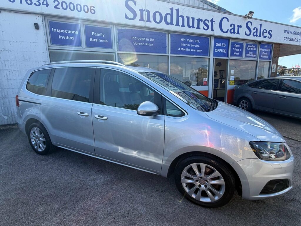 Seat Alhambra 2.0 Tdi Se Lux Dsg Euro 5 Ss Silver #4