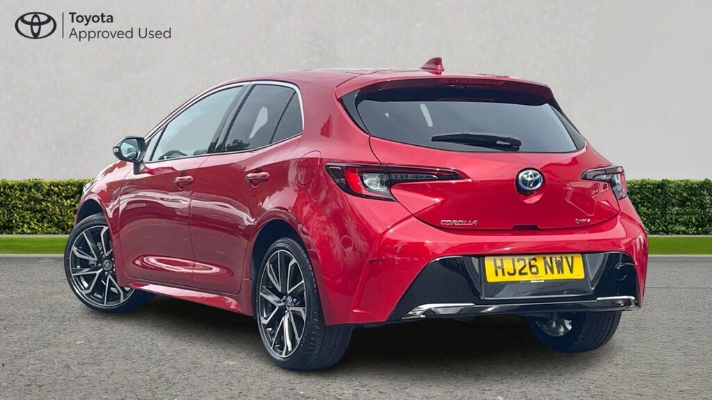 Toyota Corolla 1.8 Vvt-h Excel Cvt Euro 6 Ss Red #4