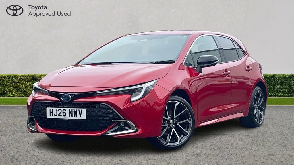 Toyota Corolla 1.8 Vvt-h Excel Cvt Euro 6 Ss Red #3