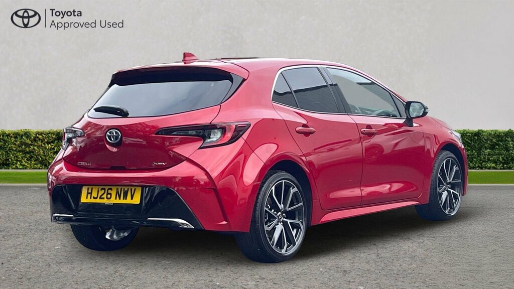 Toyota Corolla 1.8 Vvt-h Excel Cvt Euro 6 Ss Red #2