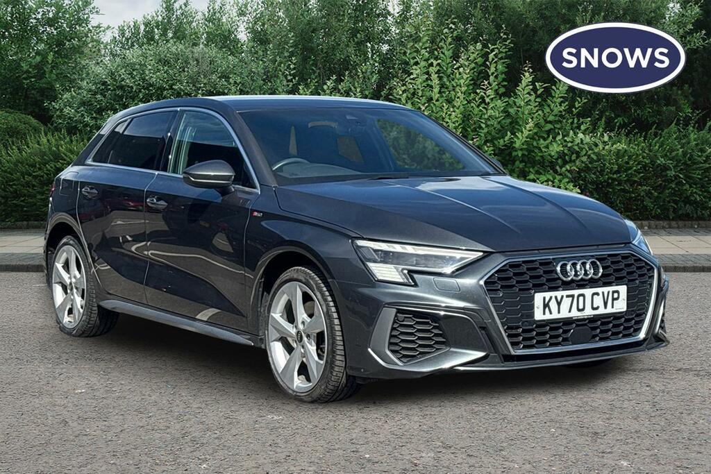 Audi A3 1.4 Tfsie 40 S Line Sportback S Tronic Euro 6 Ss Grey