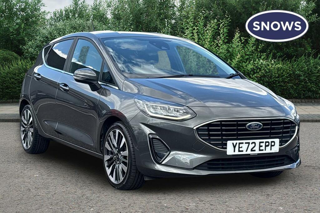 Ford Fiesta 1.0T Ecoboost Mhev Titanium X Dct Euro 6 Ss Grey
