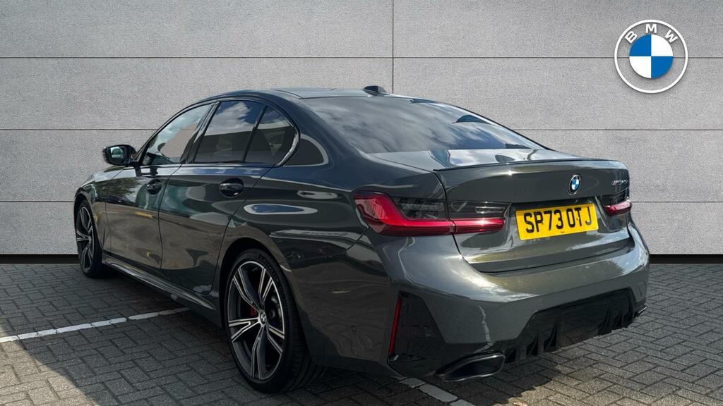 BMW 3 Series M340d Xdrive Saloon SP73OTJ Grey #2