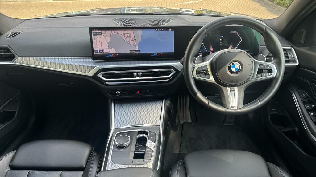 BMW 3 Series M340d Xdrive Saloon SP73OTJ Grey #4