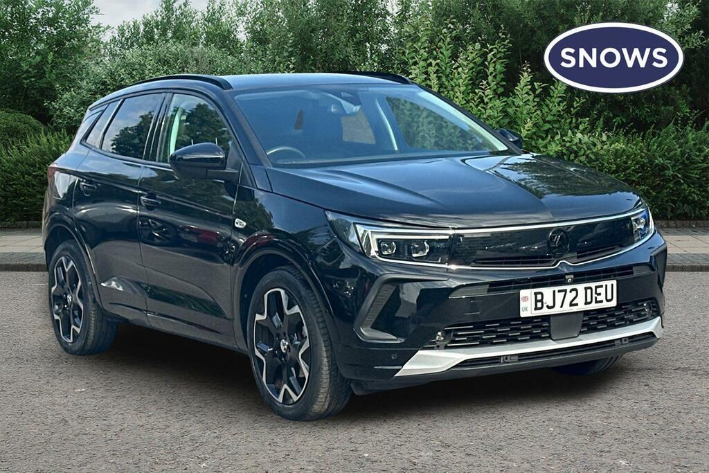 Vauxhall Grandland 1.2 Turbo Ultimate Euro 6 Ss Black