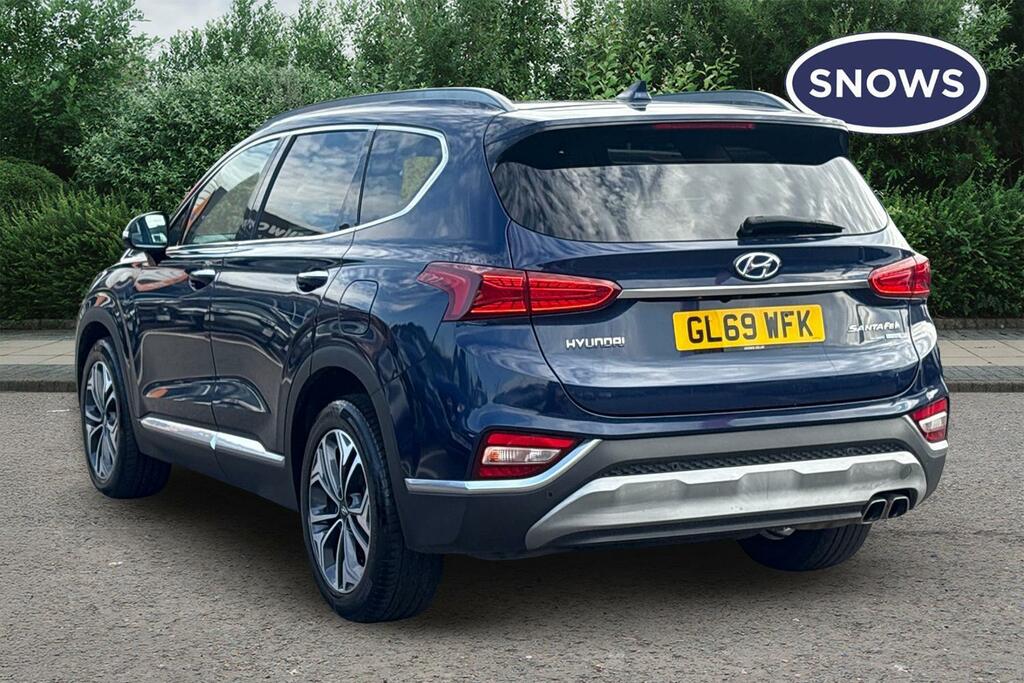 Hyundai Santa Fe 2.2 Crdi Premium Se 4Wd Euro 6 Ss 7 Se Blue #4