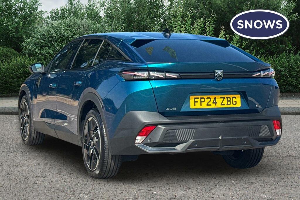 Peugeot 408 1.2 Puretech Gt Fastback Eat Euro 6 Ss Blue #3